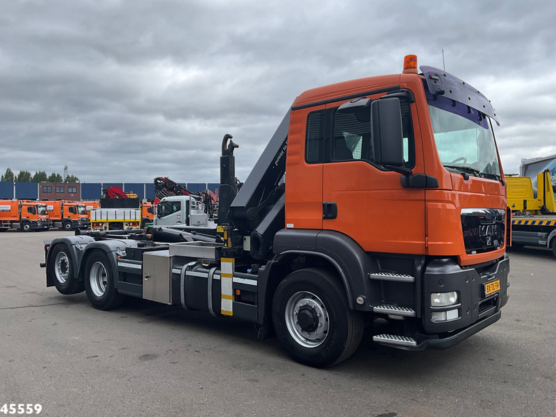MAN TGS 26.360 Euro 5 6x4H HMF 15 Tonmeter laadkraan - Крюковой мультилифт, Автоманипулятор: фото 5 MAN TGS 26.360 Euro 5 6x4H HMF 15 Tonmeter laadkraan - Крюковой мультилифт, Автоманипулятор: фото 5