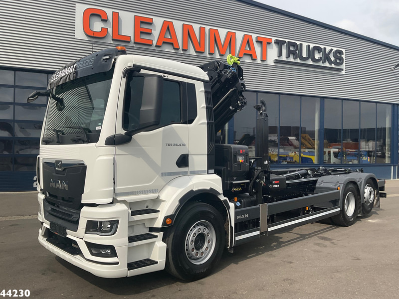 Крюковой мультилифт, Автоманипулятор MAN TGS 26.470 Hiab 22 Tonmeter laadkraan NEW AND UNUSED!: фото 6