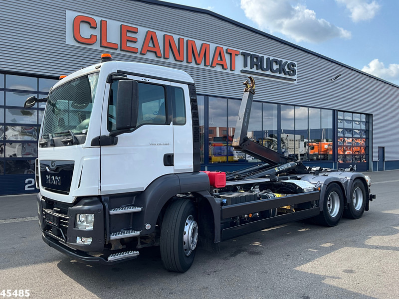 MAN TGS 28.460 Euro 6 Marrel 20 Ton haakarmsysteem - Крюковой мультилифт: фото 1 MAN TGS 28.460 Euro 6 Marrel 20 Ton haakarmsysteem - Крюковой мультилифт: фото 1