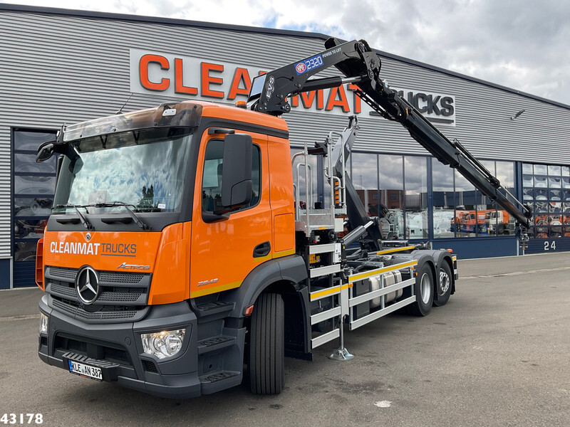 Mercedes-Benz Actros 2643 Euro 6 HMF 23 Tonmeter laadkraan - Крюковой мультилифт, Автоманипулятор: фото 1 Mercedes-Benz Actros 2643 Euro 6 HMF 23 Tonmeter laadkraan - Крюковой мультилифт, Автоманипулятор: фото 1