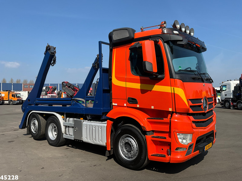 Портальный бункеровоз Mercedes-Benz Antos 2542 6x2 Euro 6 Hyva 18 portaalarmsysteem: фото 6
