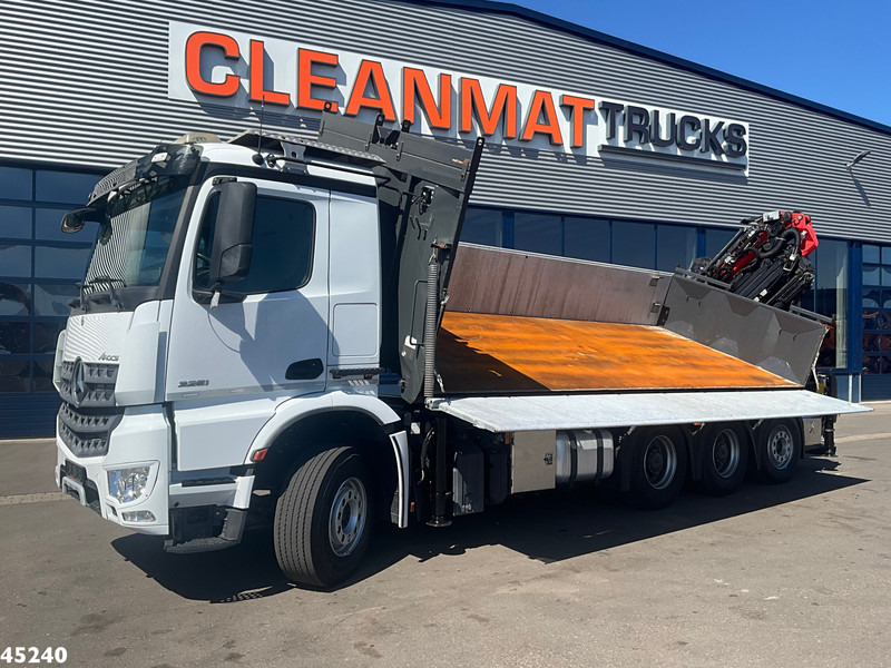 Mercedes-Benz Arocs 3251 8x4 Euro 6 Retarder Palfinger 34 Tonmeter laadkraan + Fly-Jib Just 146.766 km! - Автоманипулятор: фото 2 Mercedes-Benz Arocs 3251 8x4 Euro 6 Retarder Palfinger 34 Tonmeter laadkraan + Fly-Jib Just 146.766 km! - Автоманипулятор: фото 2