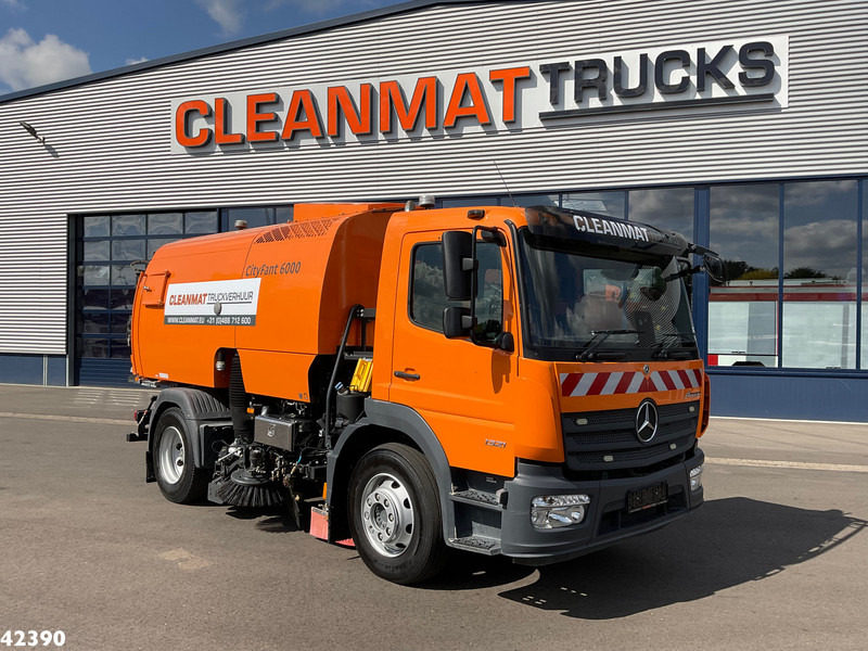 Подметально-уборочная машина Mercedes-Benz Atego 1321 Bucher Cityfant 6000 Just 49.567 km!: фото 6