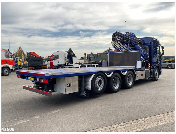 Scania G 450 8x4 Fassi 45 Tonmeter laadkraan + Fly-Jib Just 151.350 km! - Автоманипулятор: фото 5 Scania G 450 8x4 Fassi 45 Tonmeter laadkraan + Fly-Jib Just 151.350 km! - Автоманипулятор: фото 5