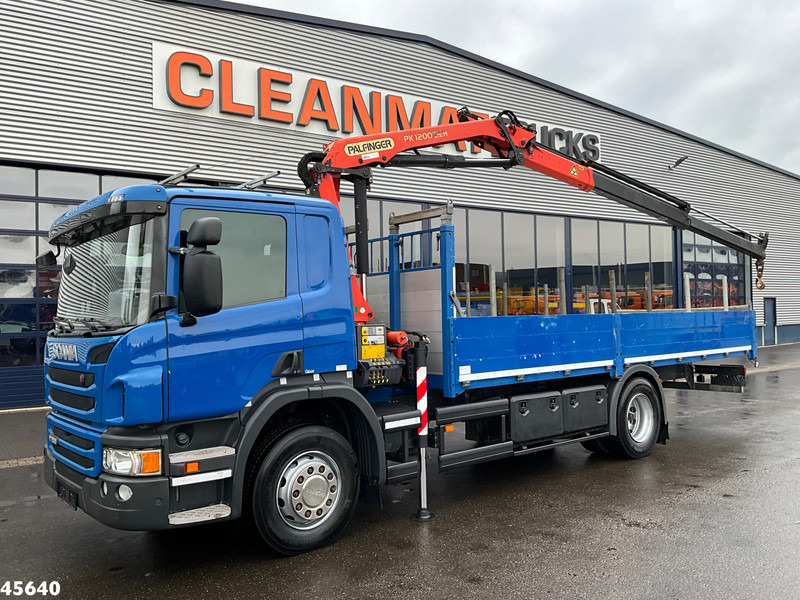 Scania P 280 Euro 6 Palfinger 12 Tonmeter laadkraan - Автоманипулятор: фото 1 Scania P 280 Euro 6 Palfinger 12 Tonmeter laadkraan - Автоманипулятор: фото 1