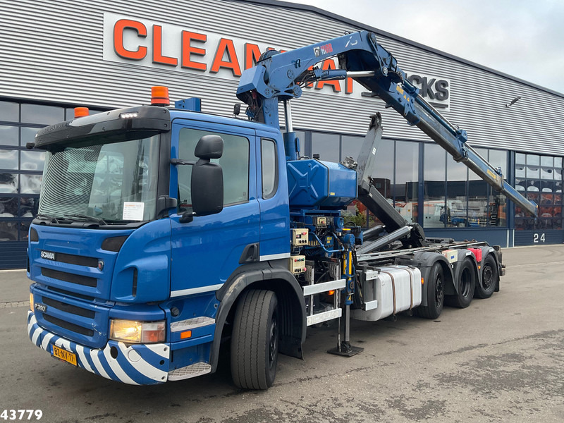 Scania P 360 8x2 Hiab 21 Tonmeter laadkraan - Крюковой мультилифт, Автоманипулятор: фото 1 Scania P 360 8x2 Hiab 21 Tonmeter laadkraan - Крюковой мультилифт, Автоманипулятор: фото 1