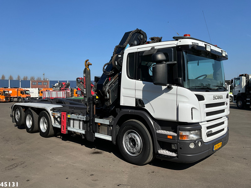 Scania P 380 8x4 Euro 5 Hiab 21 Tonmeter laadkraan Just 244.337 km! - Крюковой мультилифт, Автоманипулятор: фото 3 Scania P 380 8x4 Euro 5 Hiab 21 Tonmeter laadkraan Just 244.337 km! - Крюковой мультилифт, Автоманипулятор: фото 3