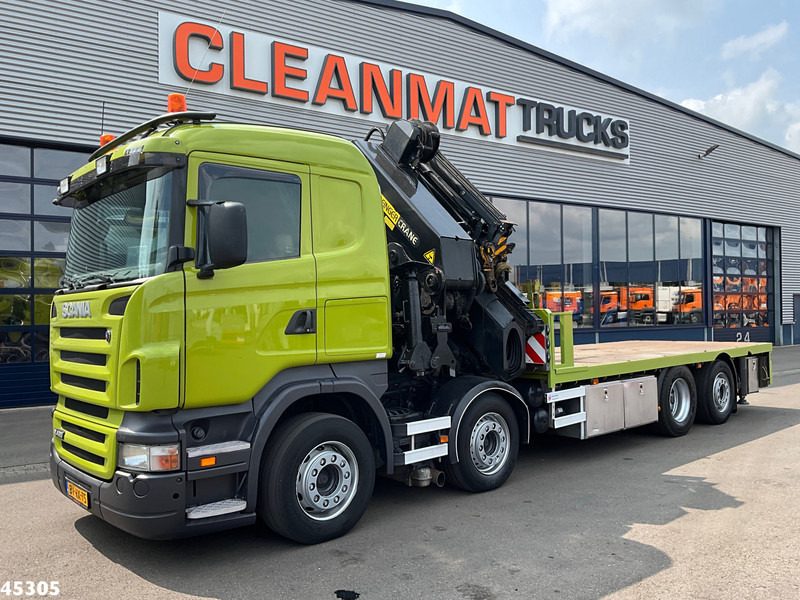 Scania R 420 8x2 manual Palfinger 85 Tonmeter laadkraan + Fly-Jib - Автоманипулятор: фото 2 Scania R 420 8x2 manual Palfinger 85 Tonmeter laadkraan + Fly-Jib - Автоманипулятор: фото 2