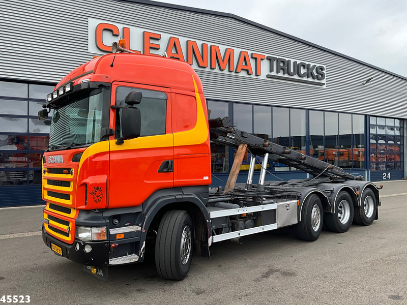 Scania R 500 V8 8x2 NCH 30 Ton containersysteem - Тросовый мультилифт: фото 1 Scania R 500 V8 8x2 NCH 30 Ton containersysteem - Тросовый мультилифт: фото 1