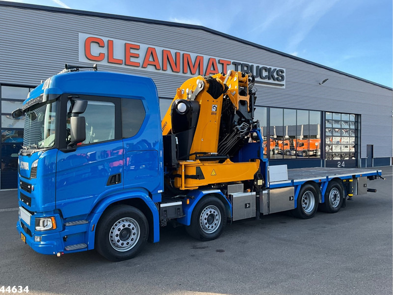 Scania R 540 Euro 6 Effer 100 Tonmeter laadkraan + Fly-Jib Just 39.720 km! - Автоманипулятор: фото 2 Scania R 540 Euro 6 Effer 100 Tonmeter laadkraan + Fly-Jib Just 39.720 km! - Автоманипулятор: фото 2