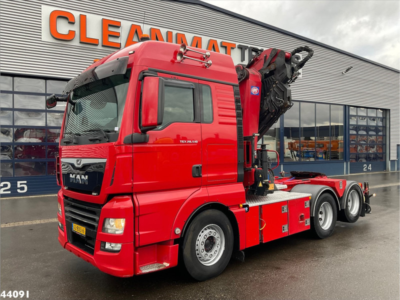 MAN TGX 28.510 HMF 50 Tonmeter laadkraan + Fly-Jib - Тягач: фото 2 MAN TGX 28.510 HMF 50 Tonmeter laadkraan + Fly-Jib - Тягач: фото 2