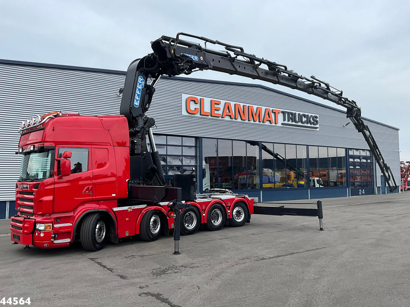 Scania R 620 10x4 V8 Retarder Effer 175 Tonmeter laadkraan + Fly-Jib Just 170.527 km! - Тягач: фото 1 Scania R 620 10x4 V8 Retarder Effer 175 Tonmeter laadkraan + Fly-Jib Just 170.527 km! - Тягач: фото 1