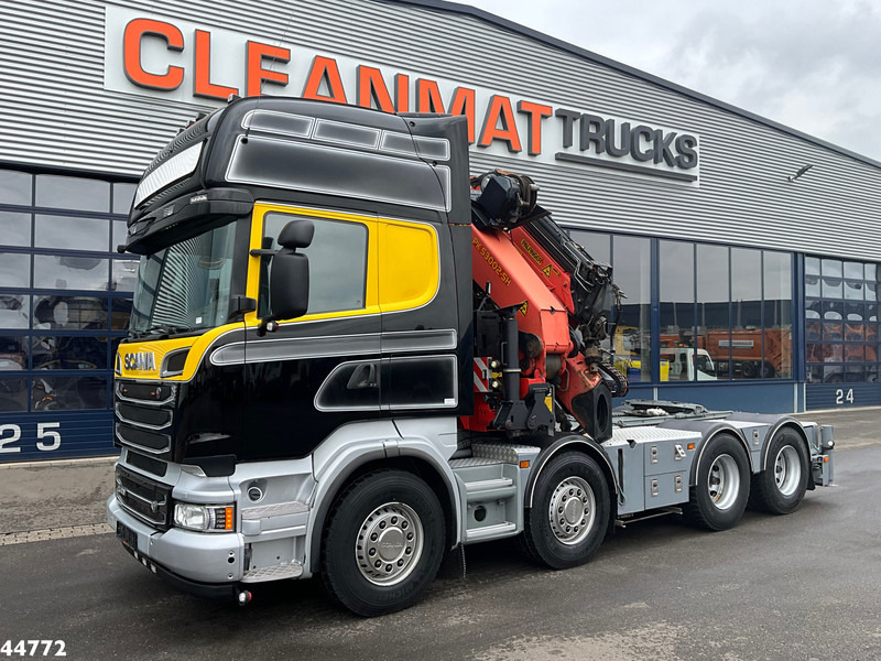 Scania R500 8x4 V8 Retarder Palfinger 53 Tonmeter laadkraan + Fly-Jib - Тягач: фото 2 Scania R500 8x4 V8 Retarder Palfinger 53 Tonmeter laadkraan + Fly-Jib - Тягач: фото 2