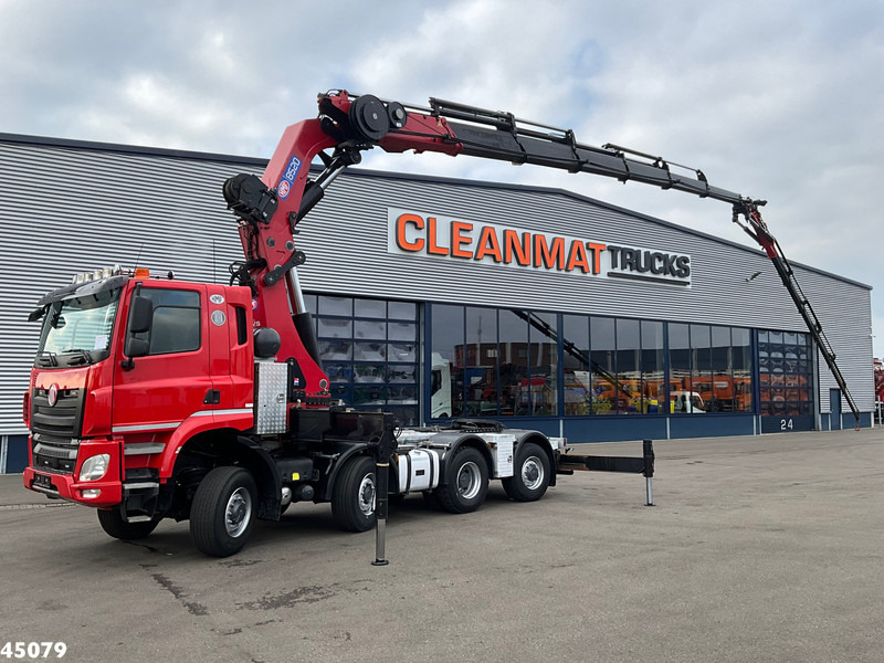Tatra T 158 8x6 Euro 6 HMF 85 Tonmeter laadkraan + Fly-Jib Just 147.844 km! - Тягач: фото 1 Tatra T 158 8x6 Euro 6 HMF 85 Tonmeter laadkraan + Fly-Jib Just 147.844 km! - Тягач: фото 1
