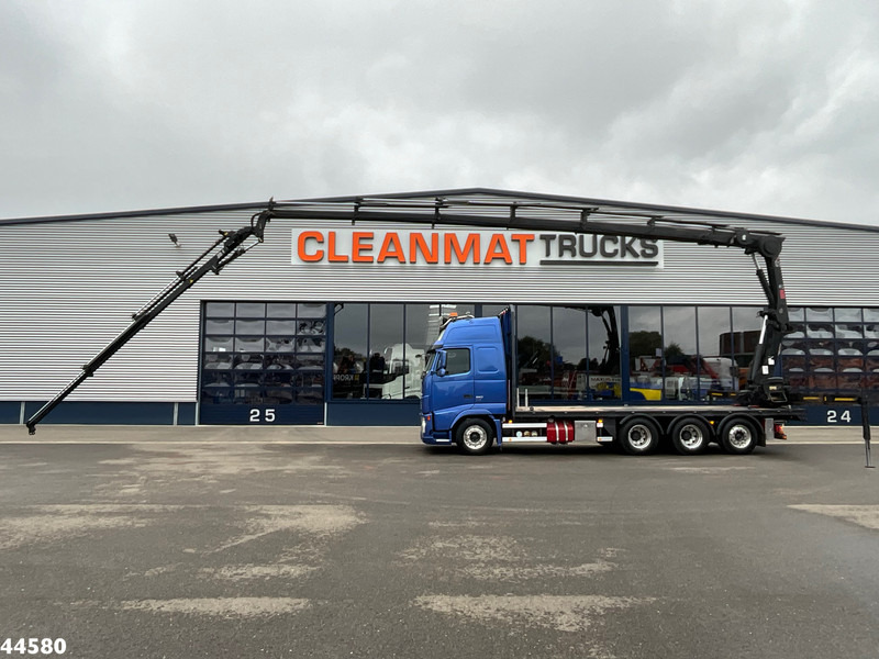 Volvo FH 520 8x4 Euro 5 Hiab 24 Tonmeter laadkraan + Fly-jib - Автоманипулятор: фото 1 Volvo FH 520 8x4 Euro 5 Hiab 24 Tonmeter laadkraan + Fly-jib - Автоманипулятор: фото 1