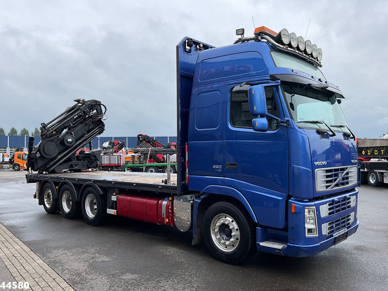 Volvo FH 520 8x4 Euro 5 Hiab 24 Tonmeter laadkraan + Fly-jib - Автоманипулятор: фото 4 Volvo FH 520 8x4 Euro 5 Hiab 24 Tonmeter laadkraan + Fly-jib - Автоманипулятор: фото 4