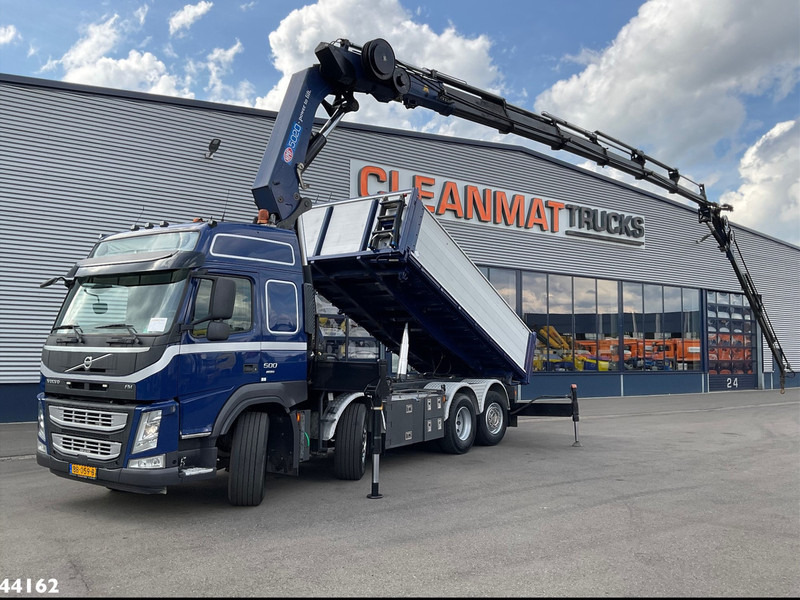Volvo FM 500 Euro 6 HMF 50 Tonmeter laadkraan + Fly-Jib - Автоманипулятор: фото 2 Volvo FM 500 Euro 6 HMF 50 Tonmeter laadkraan + Fly-Jib - Автоманипулятор: фото 2