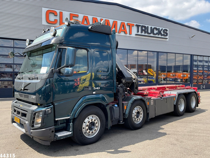 Volvo FMX 540 8x4 Euro 6 Hiab 28 Tonmeter laadkraan - Тросовый мультилифт, Автоманипулятор: фото 4 Volvo FMX 540 8x4 Euro 6 Hiab 28 Tonmeter laadkraan - Тросовый мультилифт, Автоманипулятор: фото 4