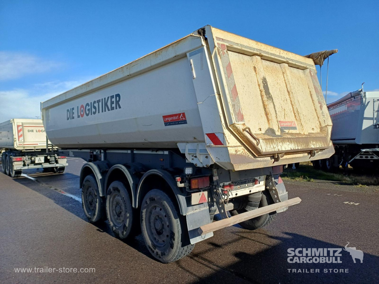 LANGENDORF Auflieger Kipper Stahlrundmulde 24m³ - Самосвальный полуприцеп: фото 5 LANGENDORF Auflieger Kipper Stahlrundmulde 24m³ - Самосвальный полуприцеп: фото 5