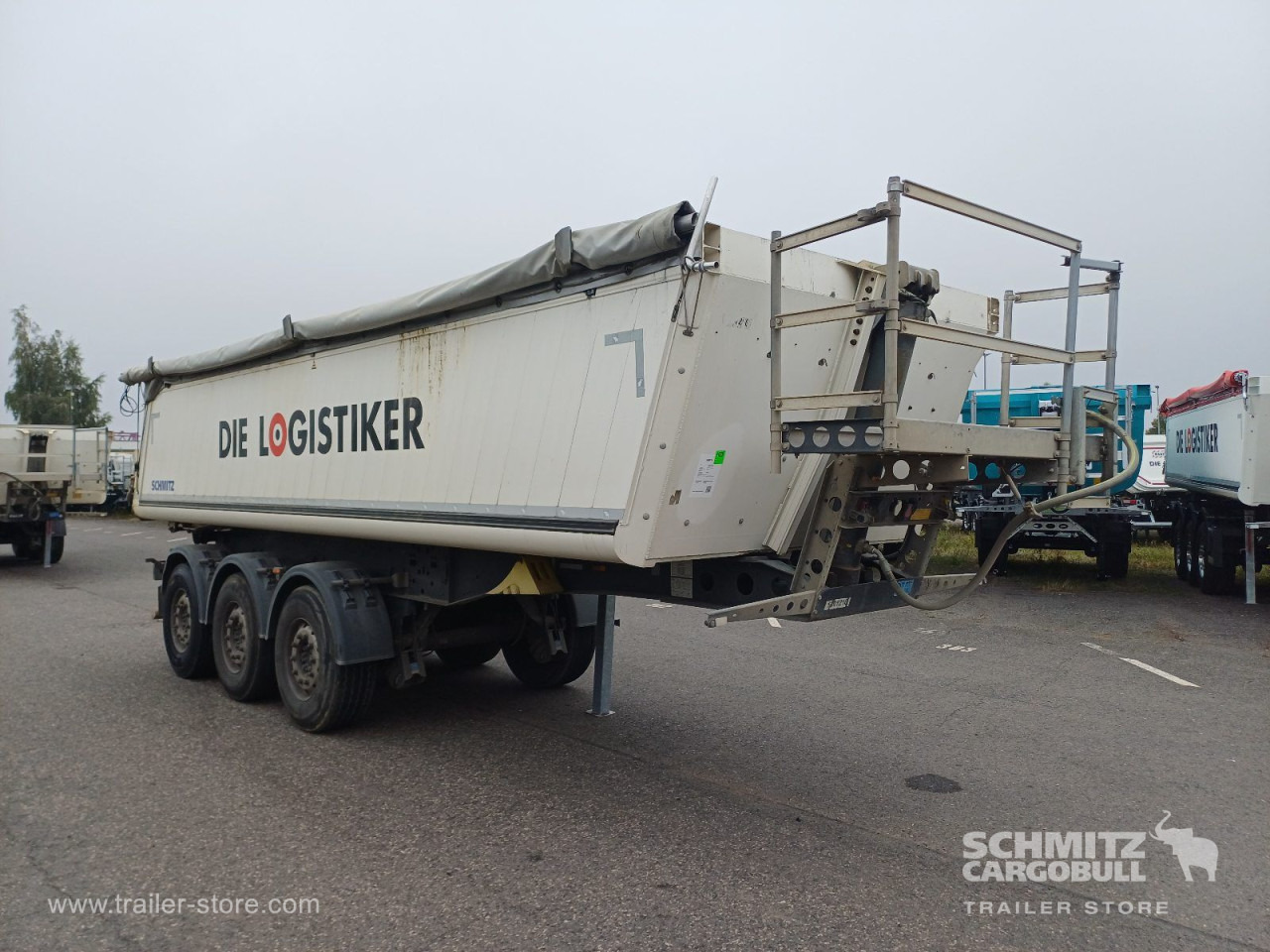 SCHMITZ Auflieger Kipper Alukastenmulde 24m³ - Самосвальный полуприцеп: фото 1 SCHMITZ Auflieger Kipper Alukastenmulde 24m³ - Самосвальный полуприцеп: фото 1