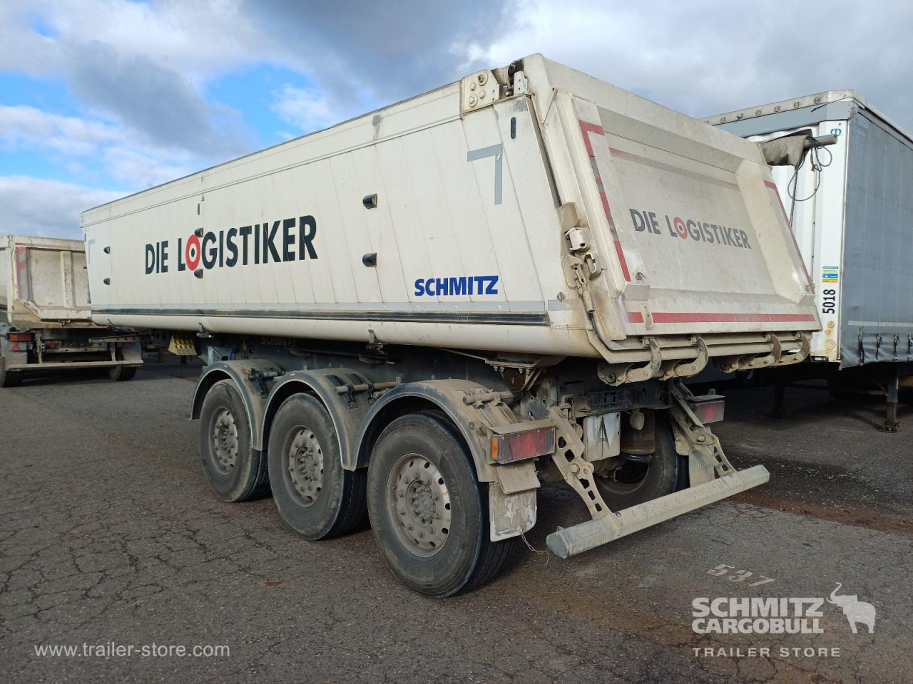 SCHMITZ Auflieger Kipper Alukastenmulde 24m³ - Самосвальный полуприцеп: фото 4 SCHMITZ Auflieger Kipper Alukastenmulde 24m³ - Самосвальный полуприцеп: фото 4
