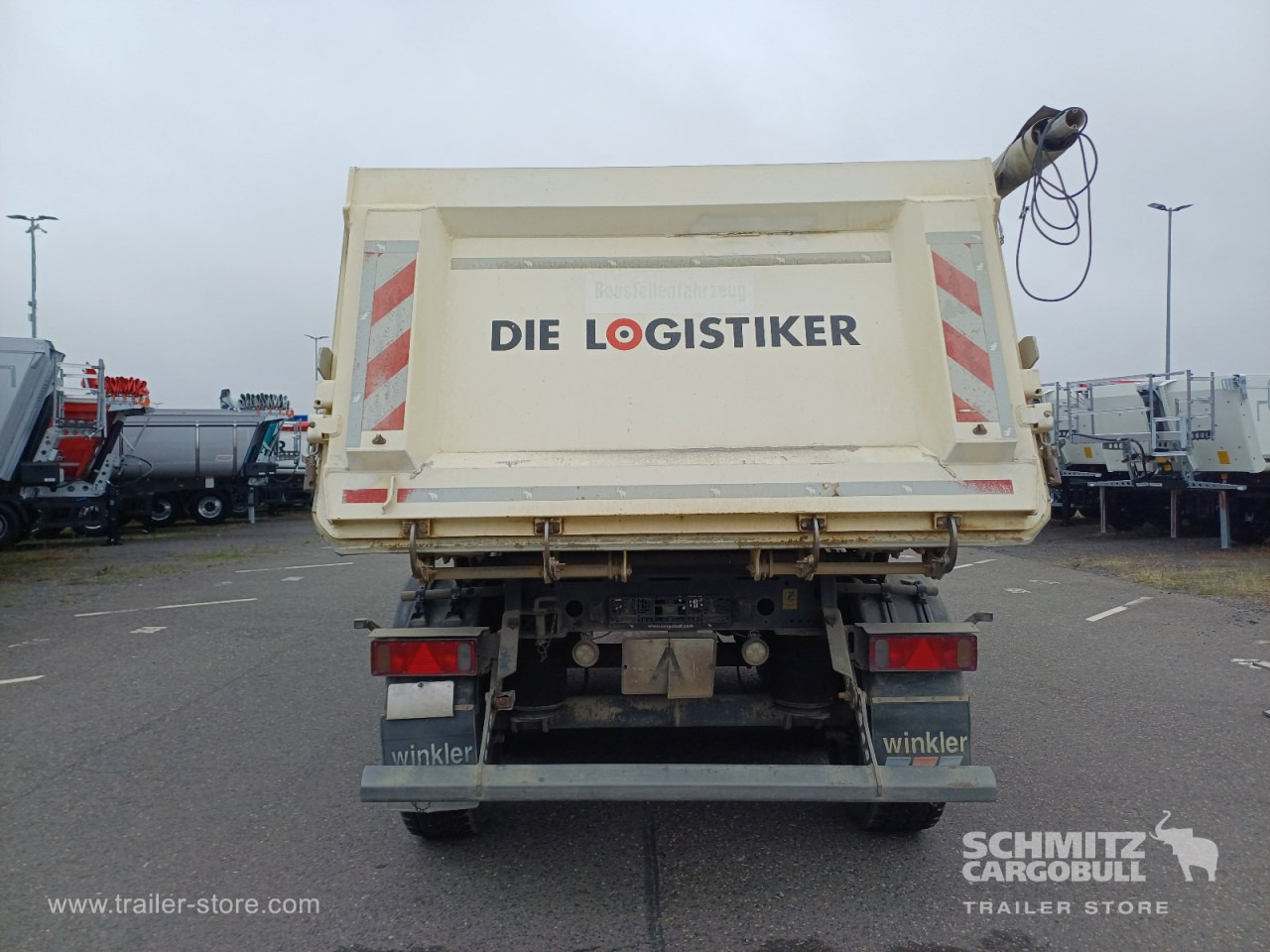 Самосвальный полуприцеп SCHMITZ Auflieger Kipper Alukastenmulde 24m³: фото 8