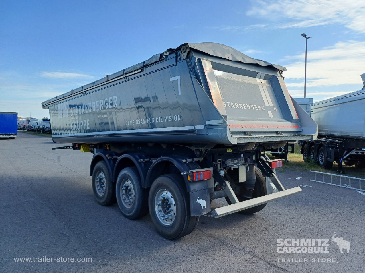 SCHMITZ Auflieger Kipper Alukastenmulde 24m³ - Самосвальный полуприцеп: фото 5 SCHMITZ Auflieger Kipper Alukastenmulde 24m³ - Самосвальный полуприцеп: фото 5