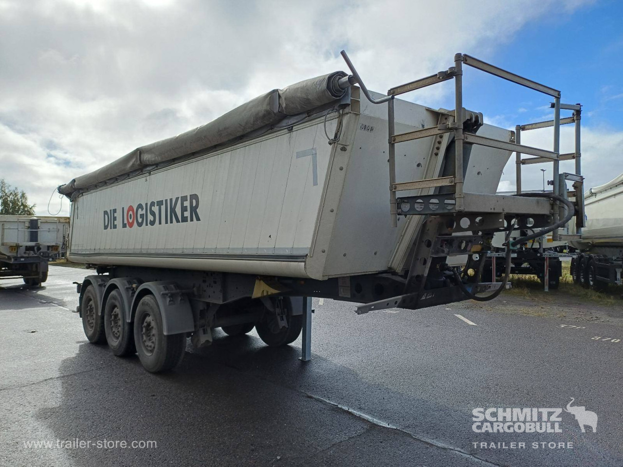 SCHMITZ Auflieger Kipper Alukastenmulde 24m³ - Самосвальный полуприцеп: фото 1 SCHMITZ Auflieger Kipper Alukastenmulde 24m³ - Самосвальный полуприцеп: фото 1