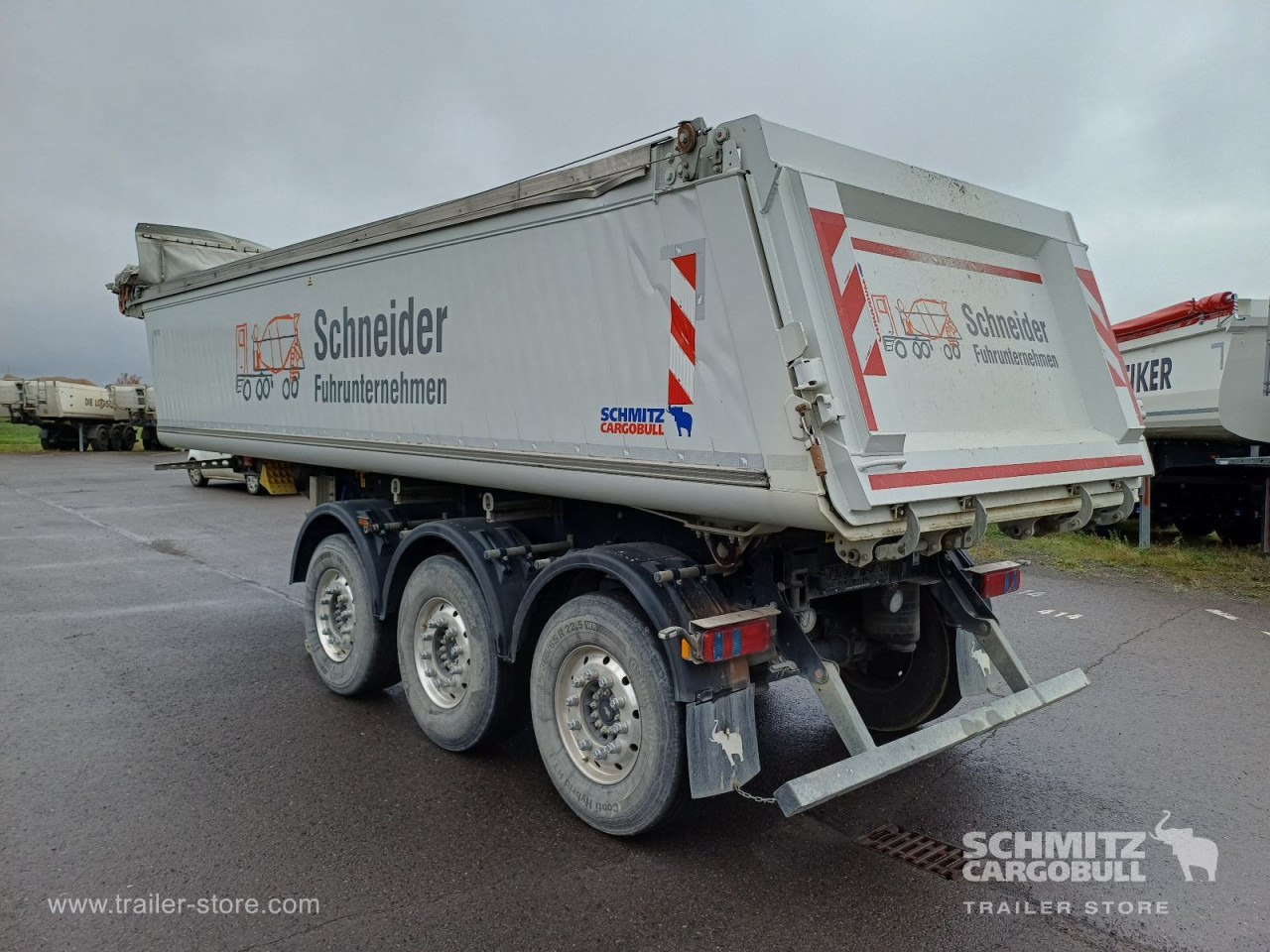 SCHMITZ Auflieger Kipper Alukastenmulde 24m³ - Самосвальный полуприцеп: фото 3 SCHMITZ Auflieger Kipper Alukastenmulde 24m³ - Самосвальный полуприцеп: фото 3