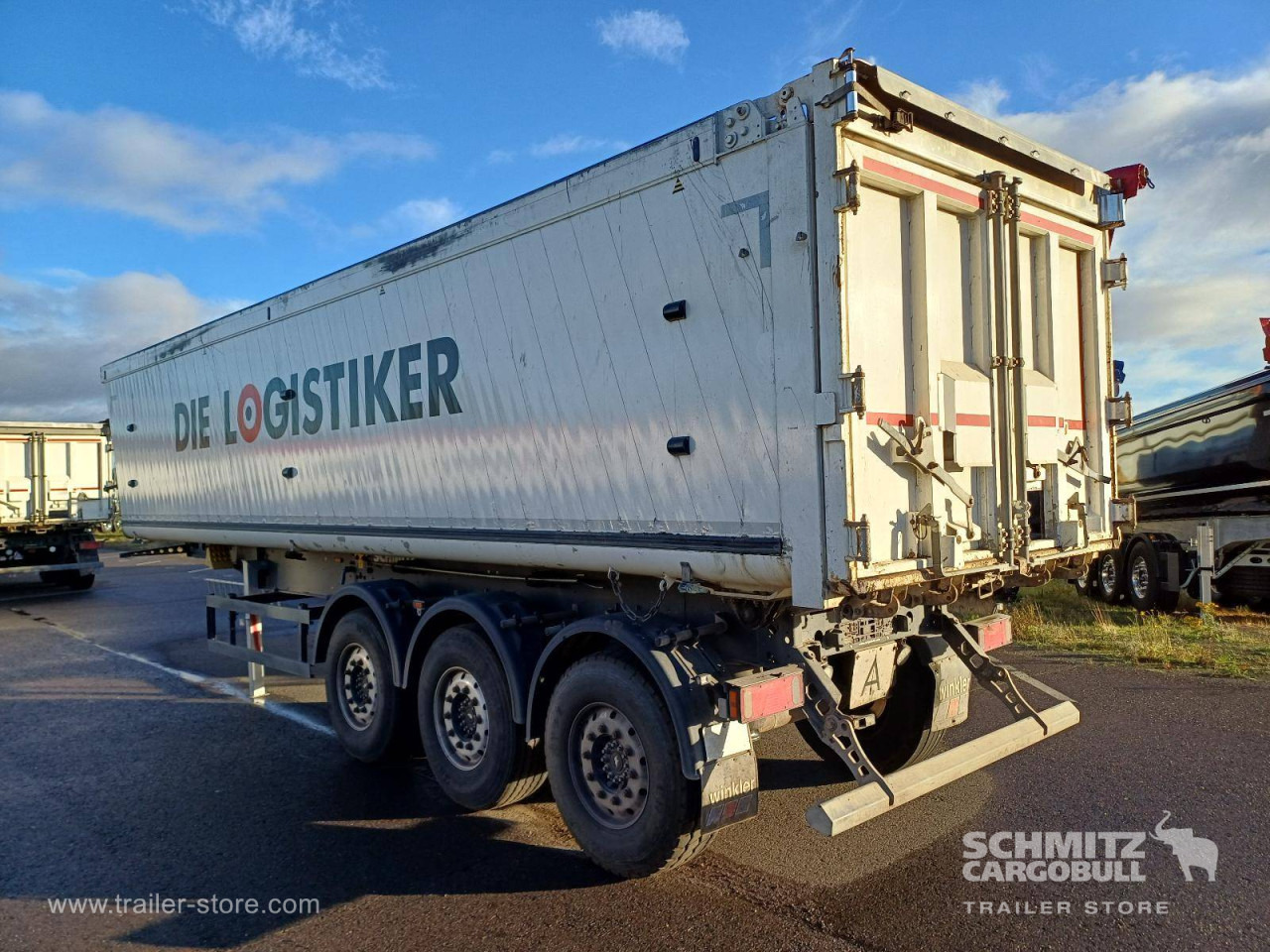 SCHMITZ Auflieger Kipper Alukastenmulde 44m³ - Самосвальный полуприцеп: фото 4 SCHMITZ Auflieger Kipper Alukastenmulde 44m³ - Самосвальный полуприцеп: фото 4
