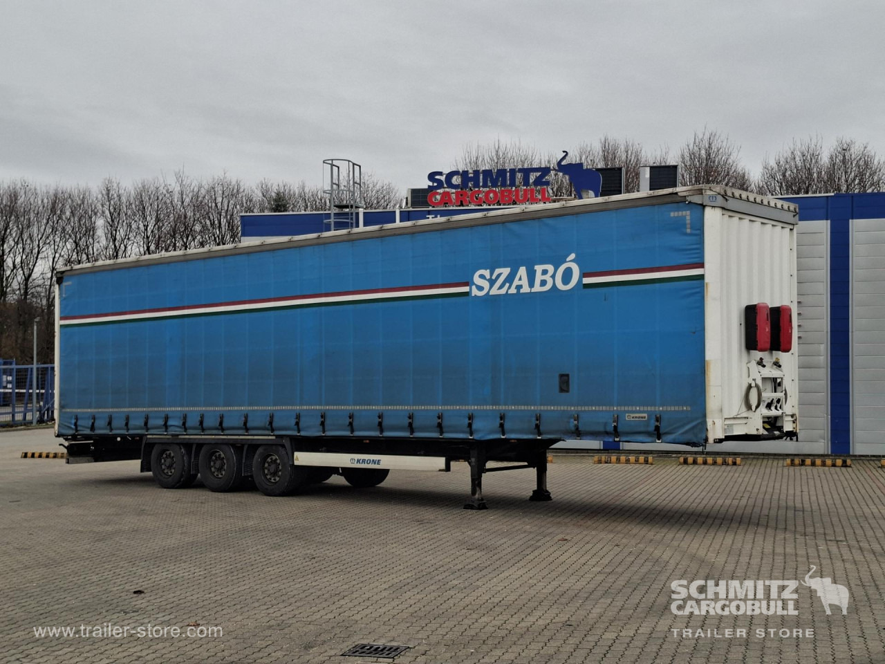 KRONE Curtainsider Mega - Тентованный полуприцеп: фото 1 KRONE Curtainsider Mega - Тентованный полуприцеп: фото 1