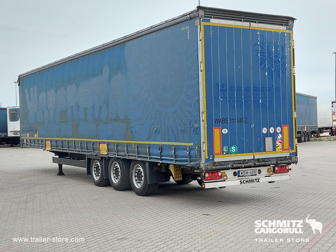 SCHMITZ Curtainsider Mega - Тентованный полуприцеп: фото 4 SCHMITZ Curtainsider Mega - Тентованный полуприцеп: фото 4