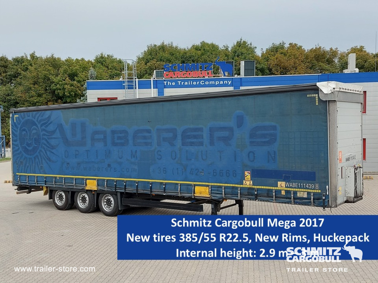 SCHMITZ Curtainsider Mega - Тентованный полуприцеп: фото 1 SCHMITZ Curtainsider Mega - Тентованный полуприцеп: фото 1