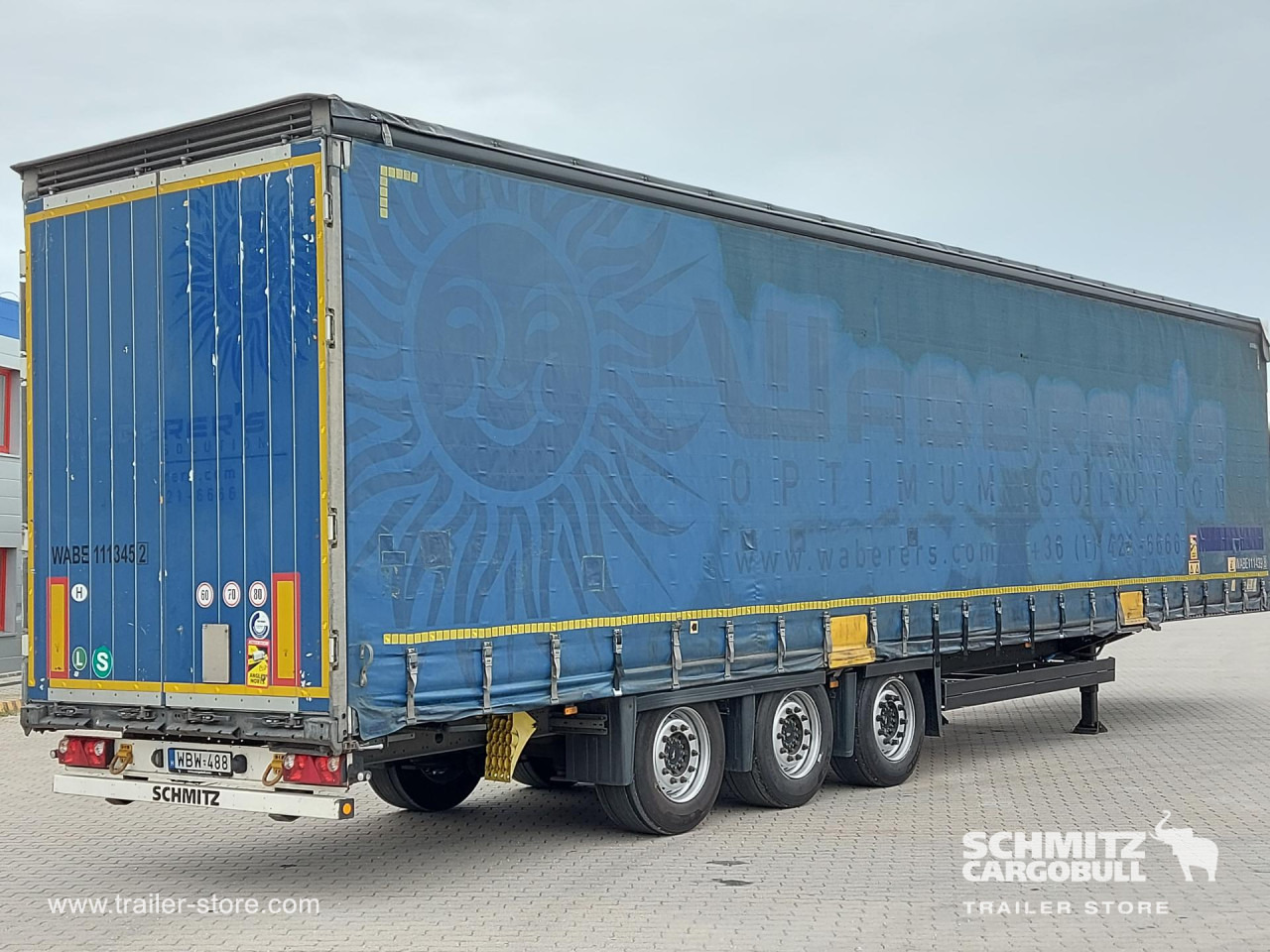SCHMITZ Curtainsider Mega - Тентованный полуприцеп: фото 3 SCHMITZ Curtainsider Mega - Тентованный полуприцеп: фото 3