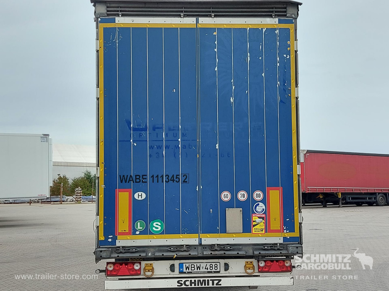 SCHMITZ Curtainsider Mega - Тентованный полуприцеп: фото 3 SCHMITZ Curtainsider Mega - Тентованный полуприцеп: фото 3