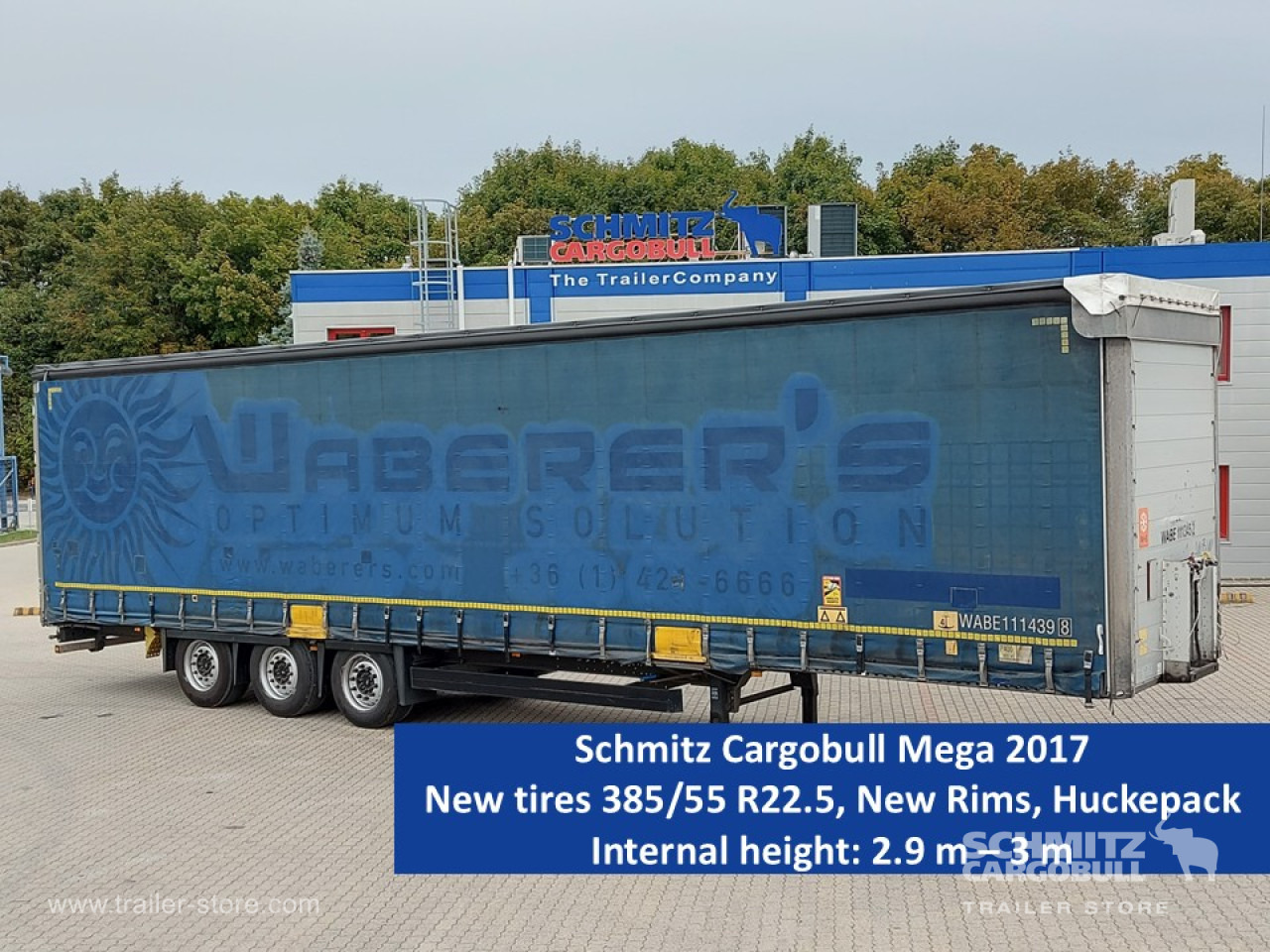 SCHMITZ Curtainsider Mega - Тентованный полуприцеп: фото 1 SCHMITZ Curtainsider Mega - Тентованный полуприцеп: фото 1
