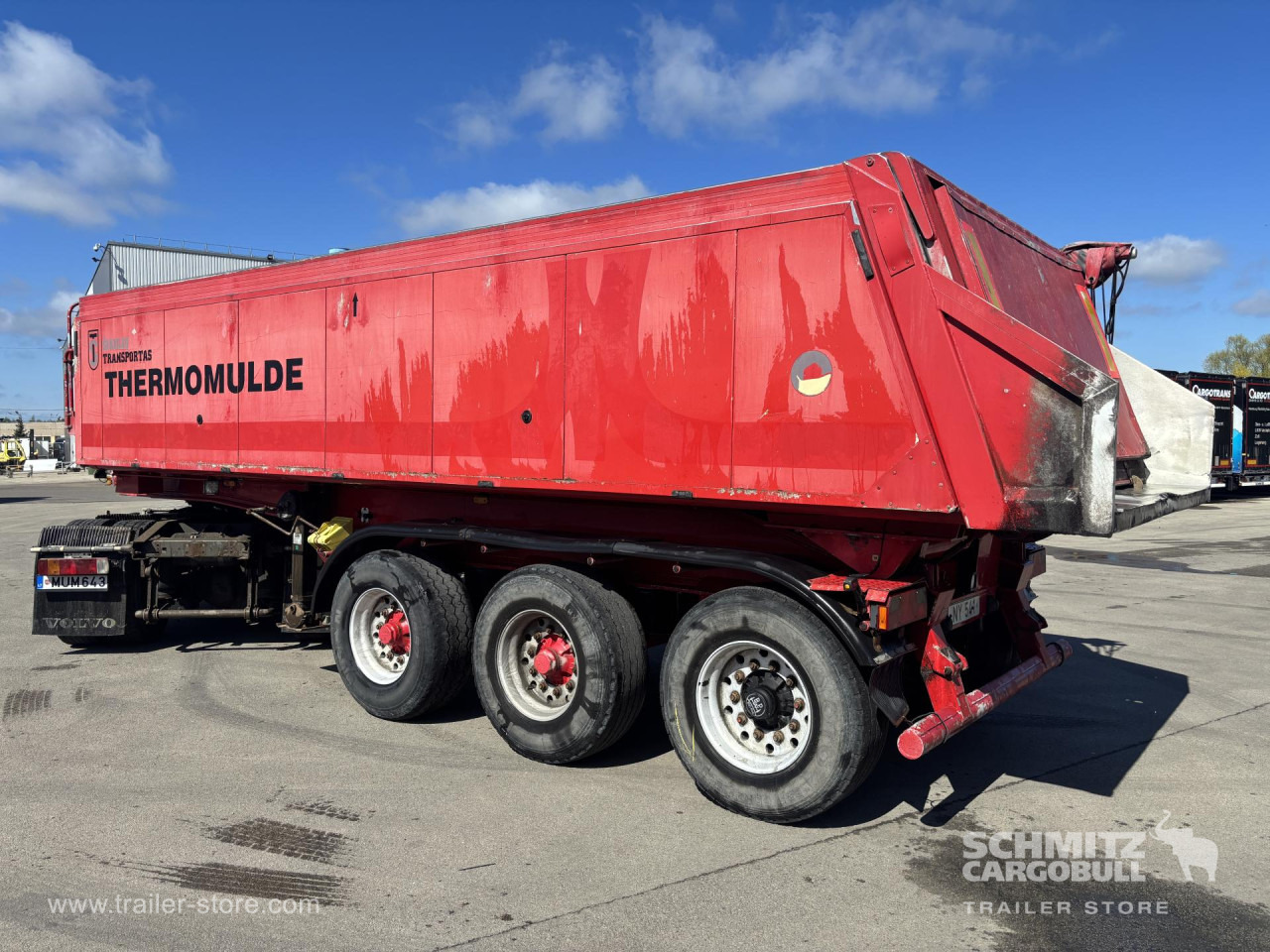 MEIERLING Tipper Alu-square sided body 23m³ - Самосвальный полуприцеп: фото 5 MEIERLING Tipper Alu-square sided body 23m³ - Самосвальный полуприцеп: фото 5