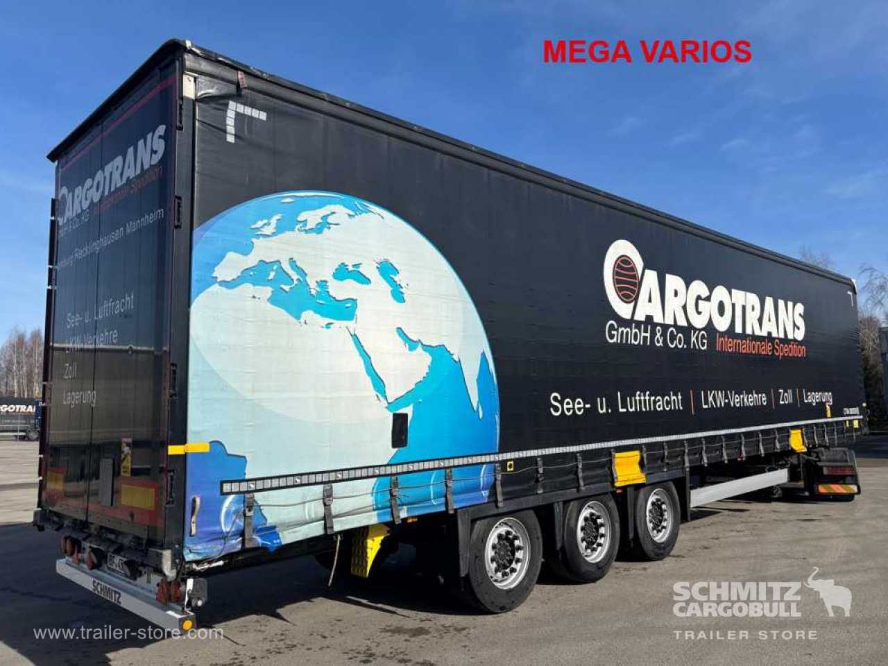 SCHMITZ Curtainsider Mega - Тентованный полуприцеп: фото 1 SCHMITZ Curtainsider Mega - Тентованный полуприцеп: фото 1