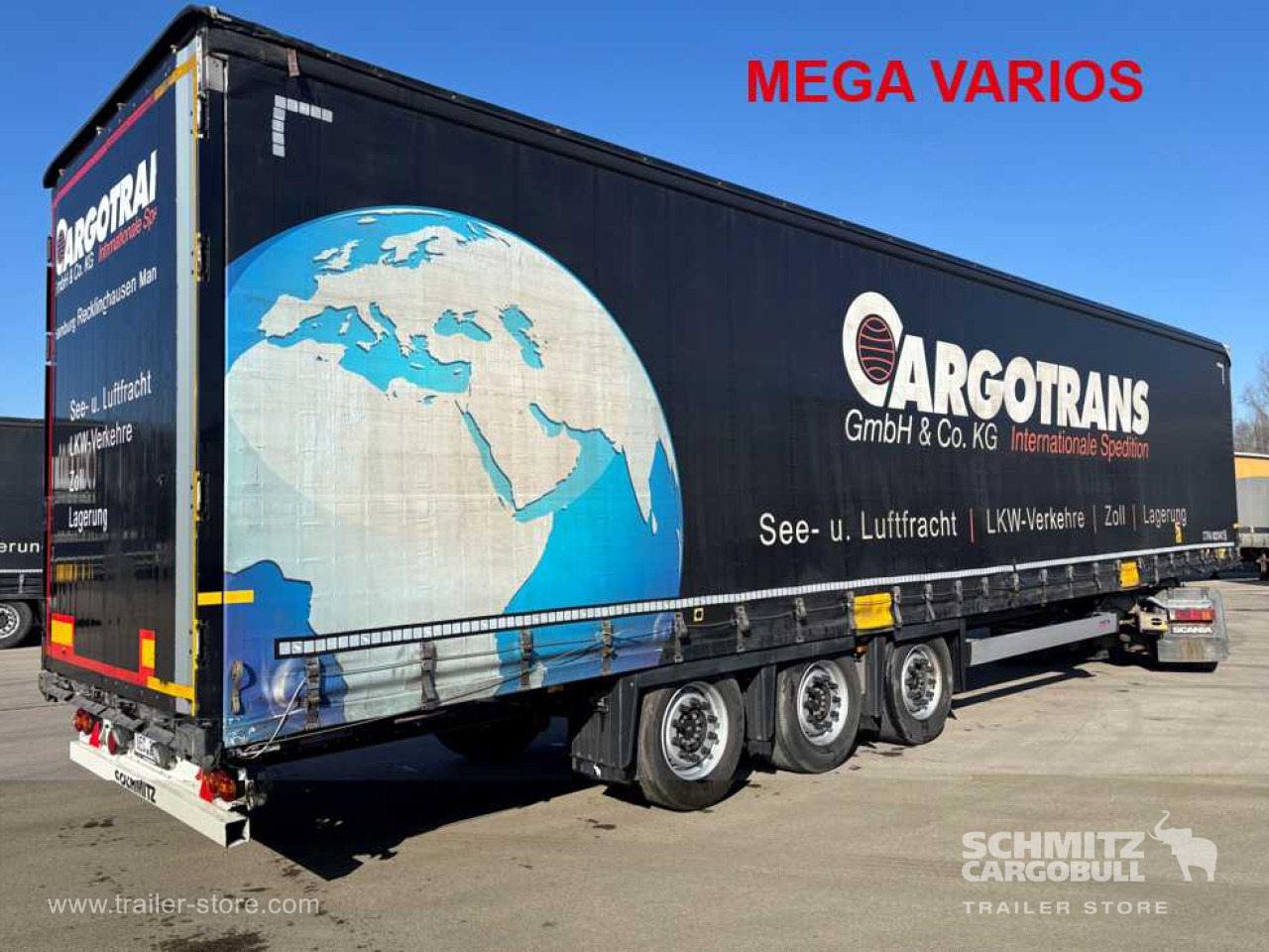 SCHMITZ Curtainsider Mega - Тентованный полуприцеп: фото 1 SCHMITZ Curtainsider Mega - Тентованный полуприцеп: фото 1
