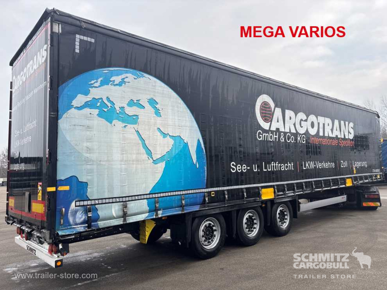 SCHMITZ Curtainsider Mega - Тентованный полуприцеп: фото 1 SCHMITZ Curtainsider Mega - Тентованный полуприцеп: фото 1