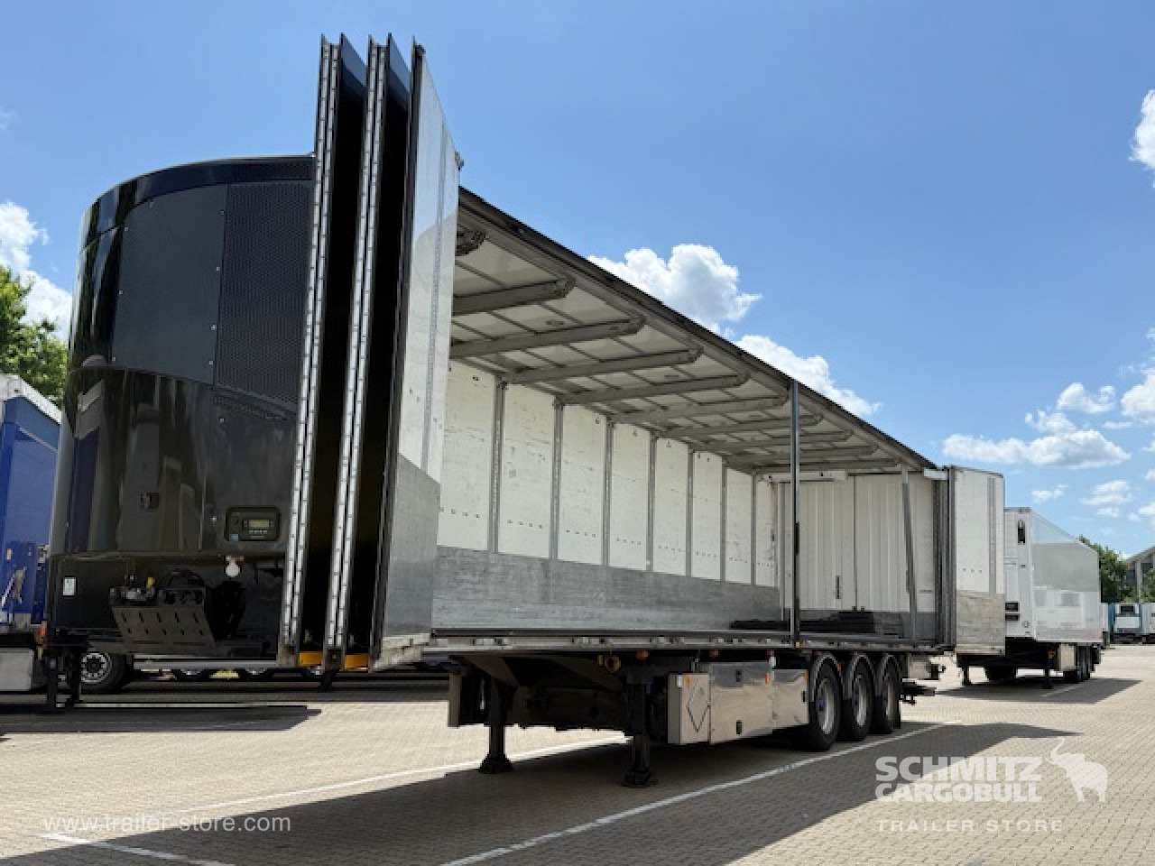 EKERI Oplegger Vries Vouw wand Double deck Taillift - Изотермический полуприцеп: фото 1 EKERI Oplegger Vries Vouw wand Double deck Taillift - Изотермический полуприцеп: фото 1