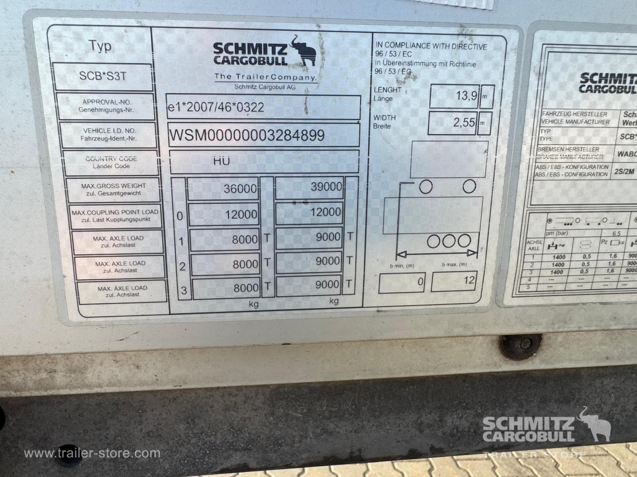 SCHMITZ Curtainsider Varios - Тентованный полуприцеп: фото 2 SCHMITZ Curtainsider Varios - Тентованный полуприцеп: фото 2