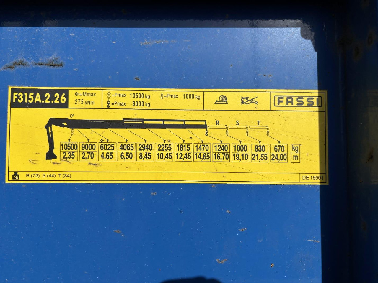 Грузовик бортовой/ Платформа, Автоманипулятор DAF CF 480 8x4 E6 / Fassi F315A.2.26 crane / flatbedCF 480 8x4 E6 / Fassi F315A.2.26 crane / flatbed: фото 12