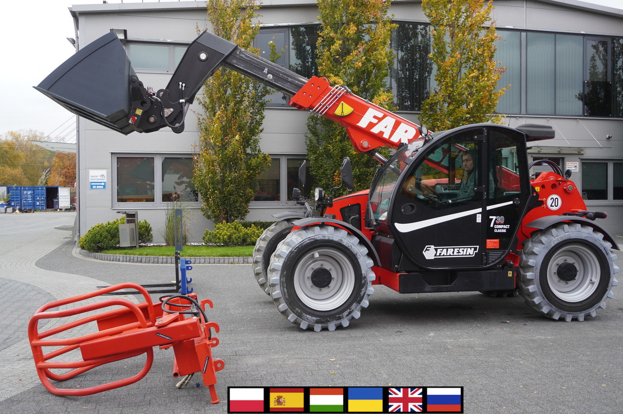 FARESIN 730C Classic 55 / 550 MTH !!! / 7 m reach / joystick - Телескопический погрузчик: фото 1 FARESIN 730C Classic 55 / 550 MTH !!! / 7 m reach / joystick - Телескопический погрузчик: фото 1