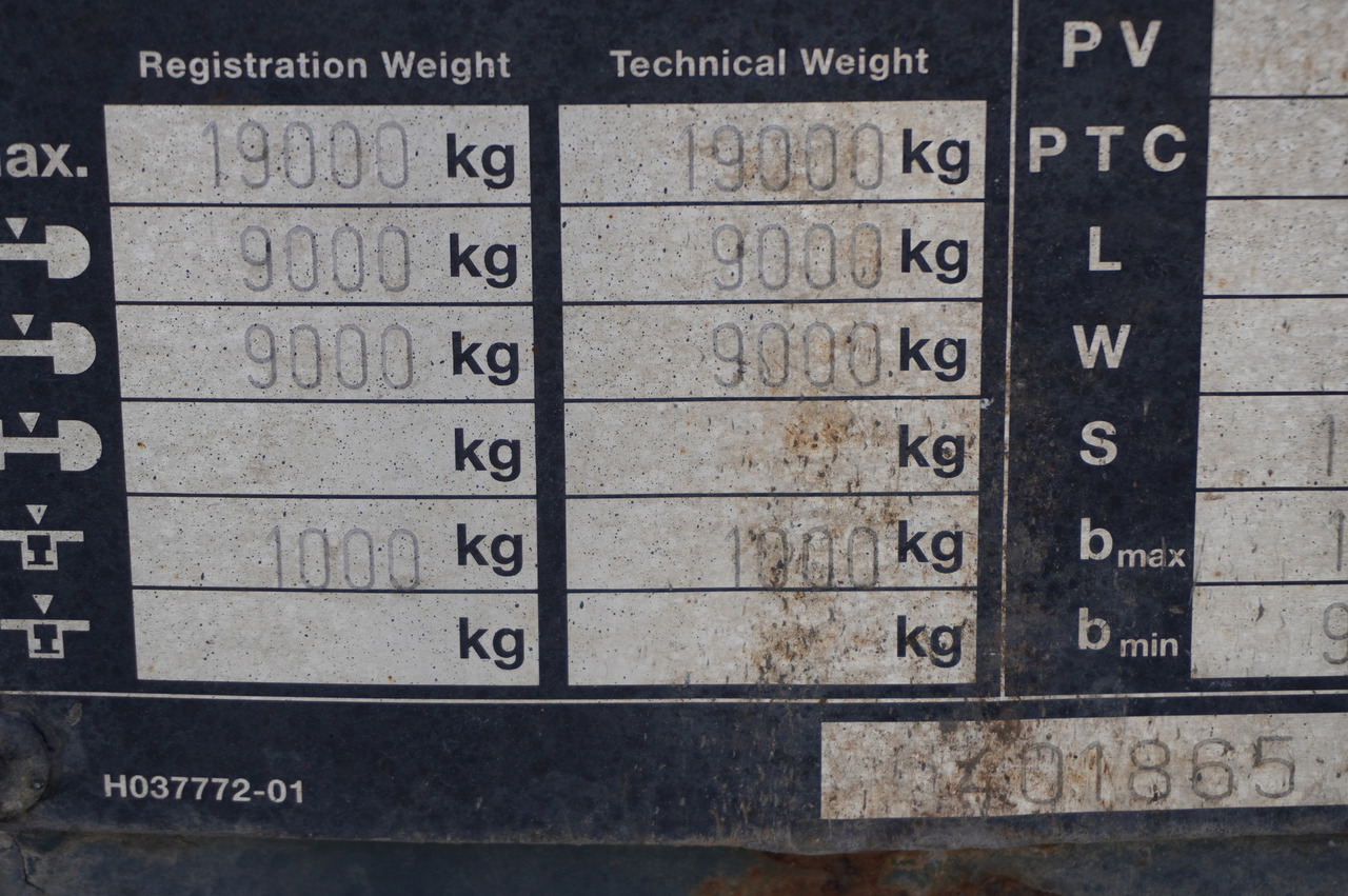 Шасси прицеп FRUEHAUF BDF / 18 t: фото 8