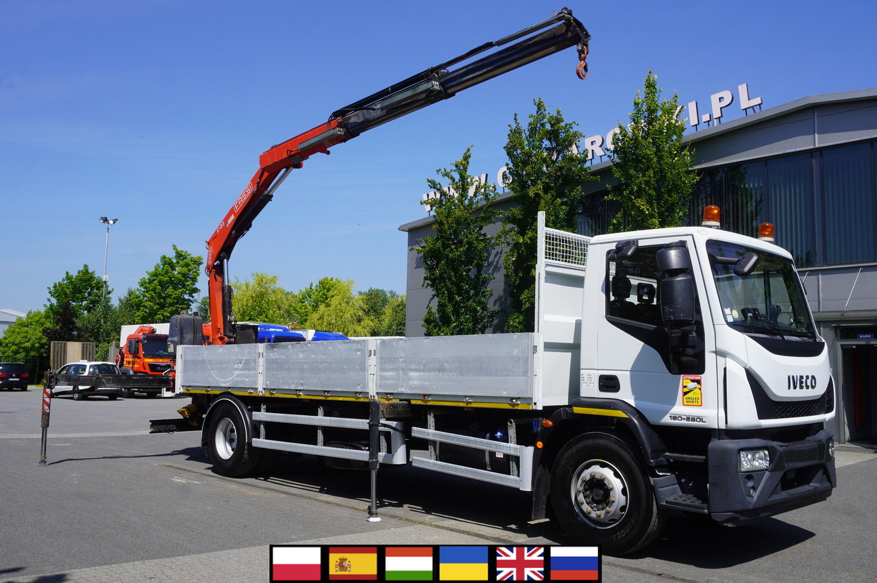 IVECO EUROCARGO 190-280L / FASSI F135A / 8 M / Lift cap. 5580 kg - Автоманипулятор: фото 1 IVECO EUROCARGO 190-280L / FASSI F135A / 8 M / Lift cap. 5580 kg - Автоманипулятор: фото 1