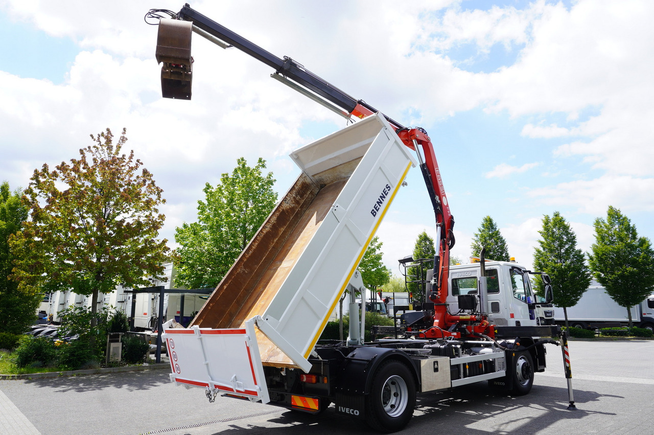 IVECO Eurocargo 160E22 EEV Dump truck / Bortmatic / Crane FASSI F95A.0.22 - Автоманипулятор: фото 5 IVECO Eurocargo 160E22 EEV Dump truck / Bortmatic / Crane FASSI F95A.0.22 - Автоманипулятор: фото 5