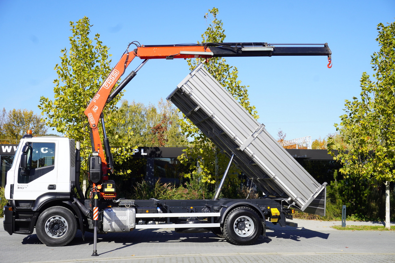 IVECO Stralis 310 E6 / NEW 3-sided tipper / Fassi F135 crane with remote control - Грузовик бортовой/ Платформа, Автоманипулятор: фото 4 IVECO Stralis 310 E6 / NEW 3-sided tipper / Fassi F135 crane with remote control - Грузовик бортовой/ Платформа, Автоманипулятор: фото 4