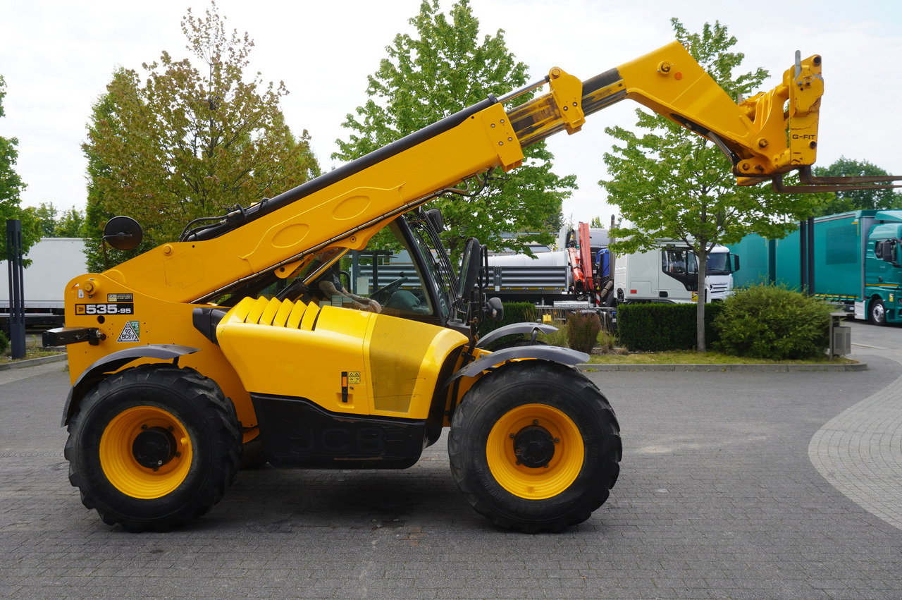 Телескопический фронтальный погрузчик JCB 535-95 / 3.5 T / range 9.5 m / joystick / 2021: фото 16