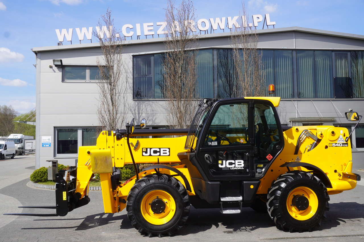 JCB 540-170 Telescopic Loader / 17m / joystick - Телескопический фронтальный погрузчик: фото 4 JCB 540-170 Telescopic Loader / 17m / joystick - Телескопический фронтальный погрузчик: фото 4